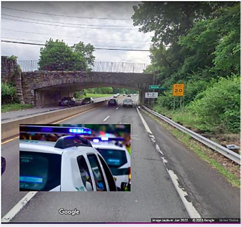 The black. . Accident on hutchinson river parkway yesterday